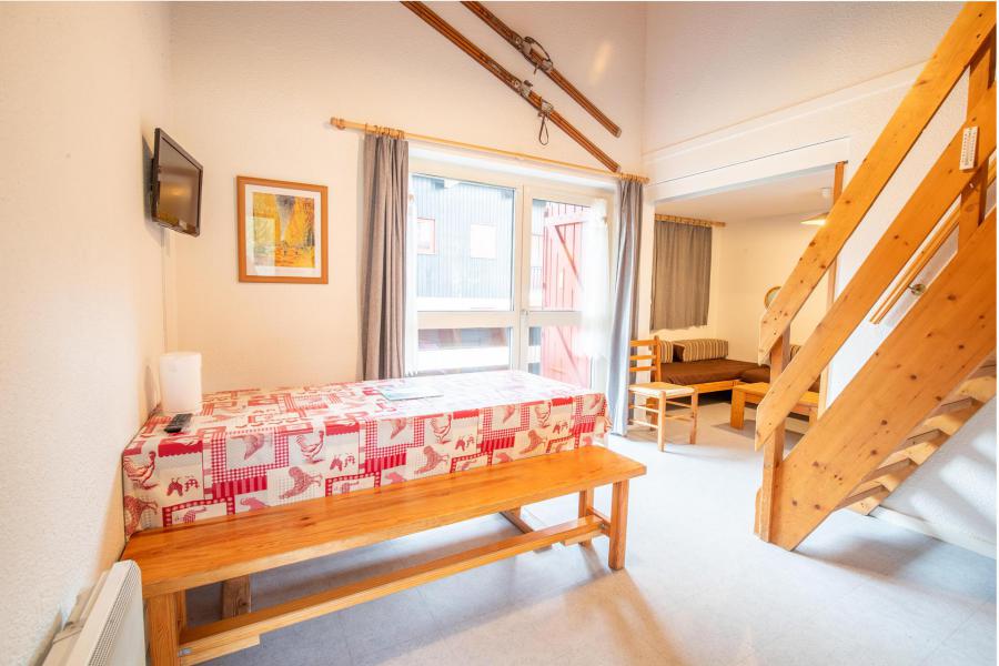 Vakantie in de bergen Appartement 3 kamers mezzanine 8 personen (AR40A) - Résidence les Arolles - La Norma - Woonkamer