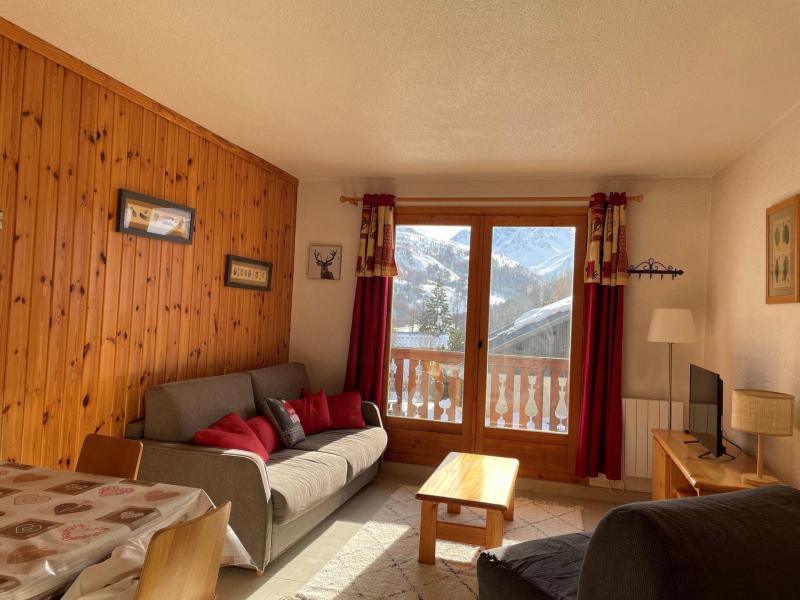 Vakantie in de bergen Studio bergnis 5 personen (47) - Résidence les Arolles - Valloire - Woonkamer