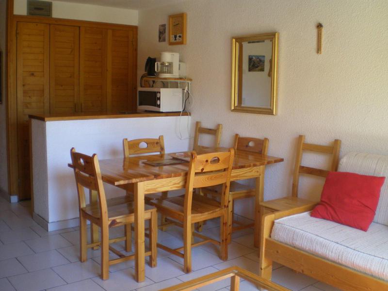 Vakantie in de bergen Studio mezzanine 6 personen (58) - Résidence les Arolles - Valloire - Woonkamer