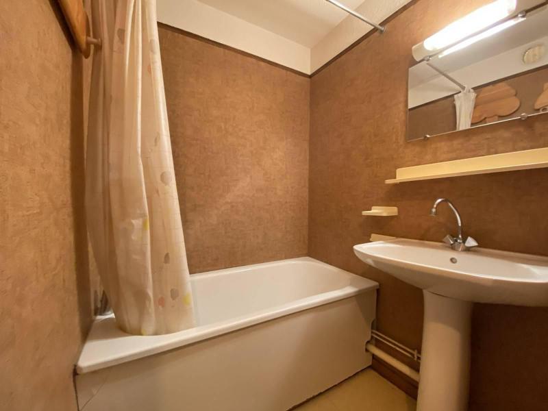 Urlaub in den Bergen Studio Schlafnische 6 Personen (107) - Résidence les Balcons d'Arly - Praz sur Arly - Badewanne