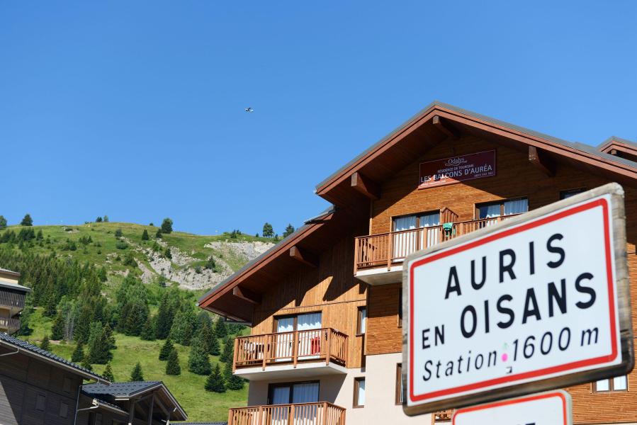 Location au ski Résidence les Balcons d'Auréa - Auris en Oisans - Extérieur été
