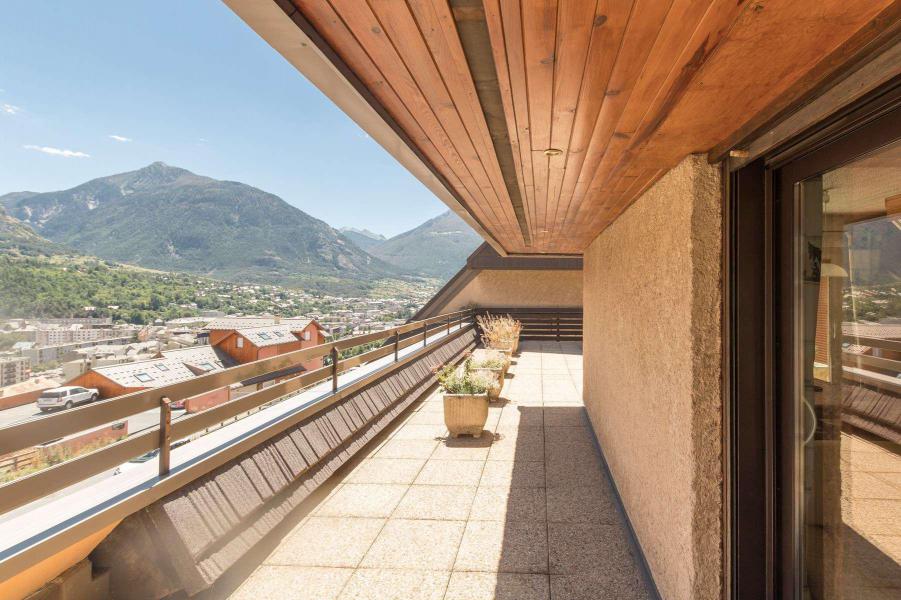 Vacances en montagne Appartement 3 pièces mezzanine 6 personnes (311) - Résidence les Balcons de Briançon B - Serre Chevalier - Terrasse