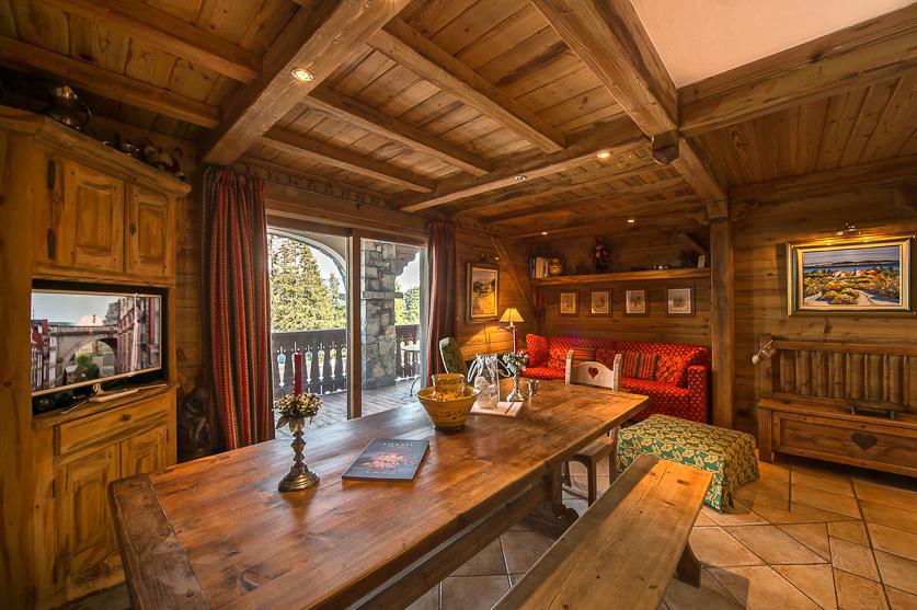 Holiday in mountain resort 4 room apartment 6 people (16A) - Résidence les Balcons de Pralong - Courchevel - Living room