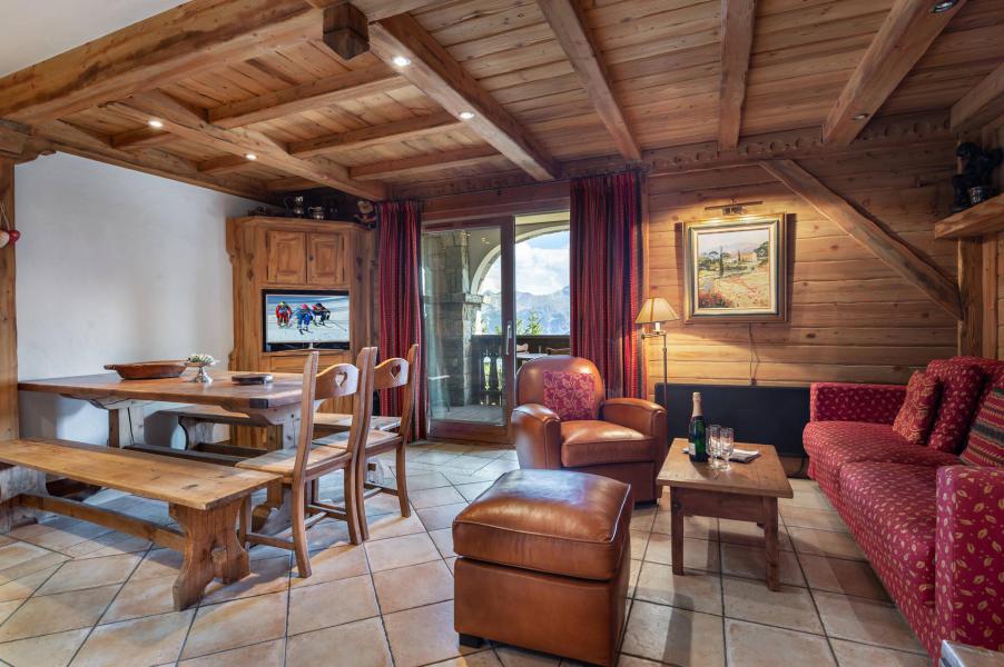 Urlaub in den Bergen 4-Zimmer-Appartment für 7 Personen (16A) - Résidence les Balcons de Pralong - Courchevel - Wohnzimmer