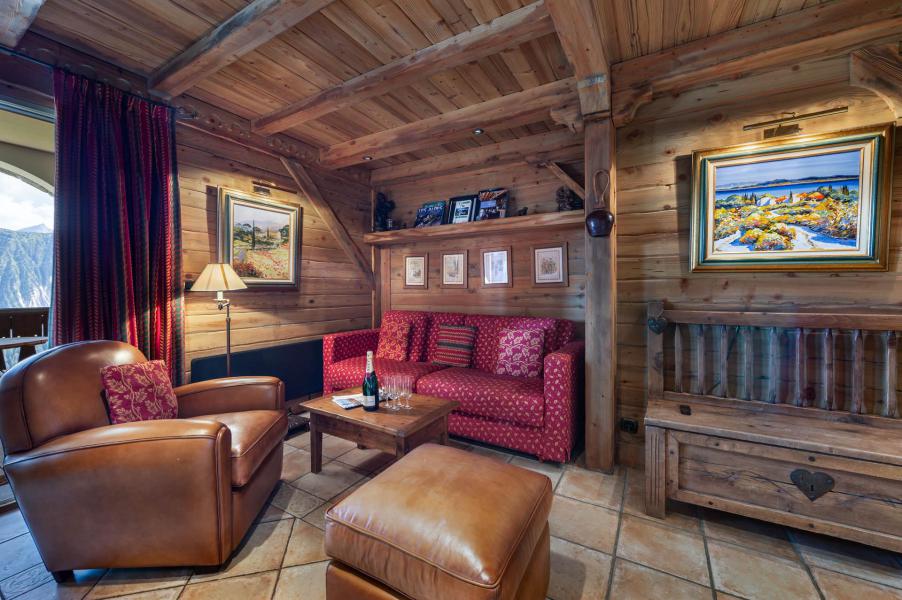 Vakantie in de bergen Appartement 4 kamers 7 personen (16A) - Résidence les Balcons de Pralong - Courchevel - Woonkamer