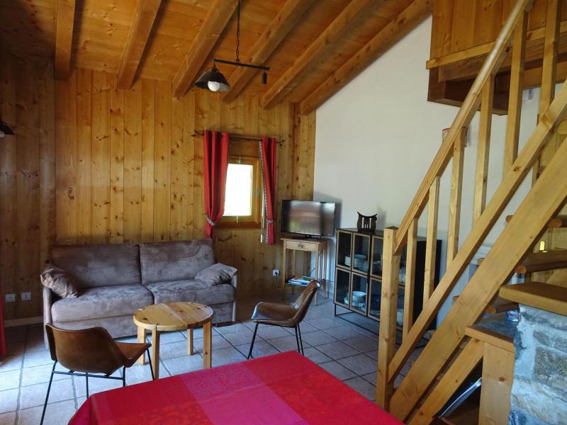 Vakantie in de bergen Appartement 4 kamers mezzanine 6 personen (5) - Résidence les Balcons de Villeneuve - Pralognan-la-Vanoise - Woonkamer