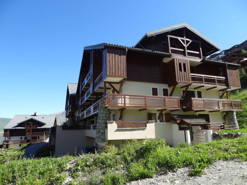 Rent in ski resort Résidence les Balcons des Pistes C - Les 2 Alpes - Summer outside