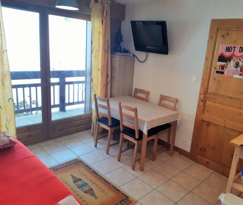 Vakantie in de bergen Appartement 2 kamers 4 personen (C224) - Résidence les Balcons des Pistes C - Les 2 Alpes - Woonkamer