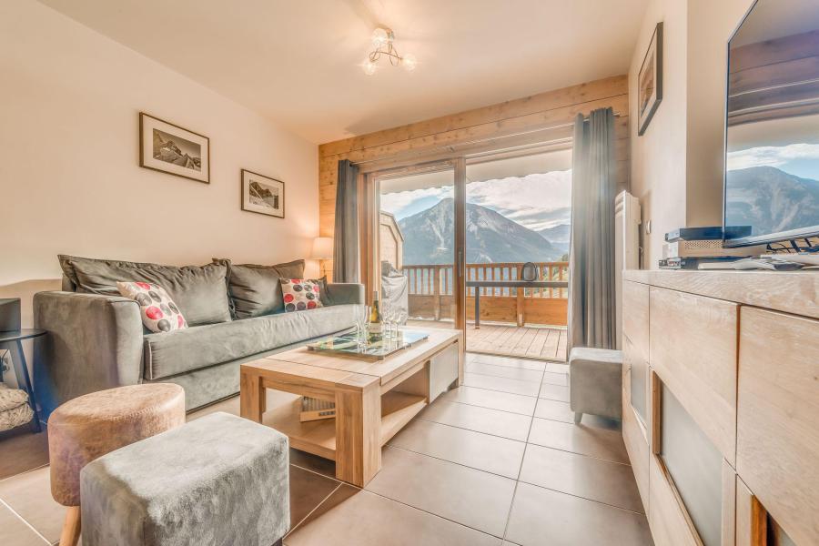 Каникулы в горах Апартаменты 3 комнат 6 чел. (B09P) - Résidence les Balcons Etoilés - Champagny-en-Vanoise - Салон