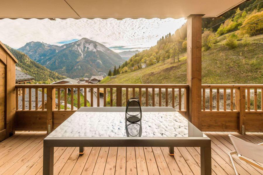 Urlaub in den Bergen 3-Zimmer-Appartment für 6 Personen (B09P) - Résidence les Balcons Etoilés - Champagny-en-Vanoise - Terrasse