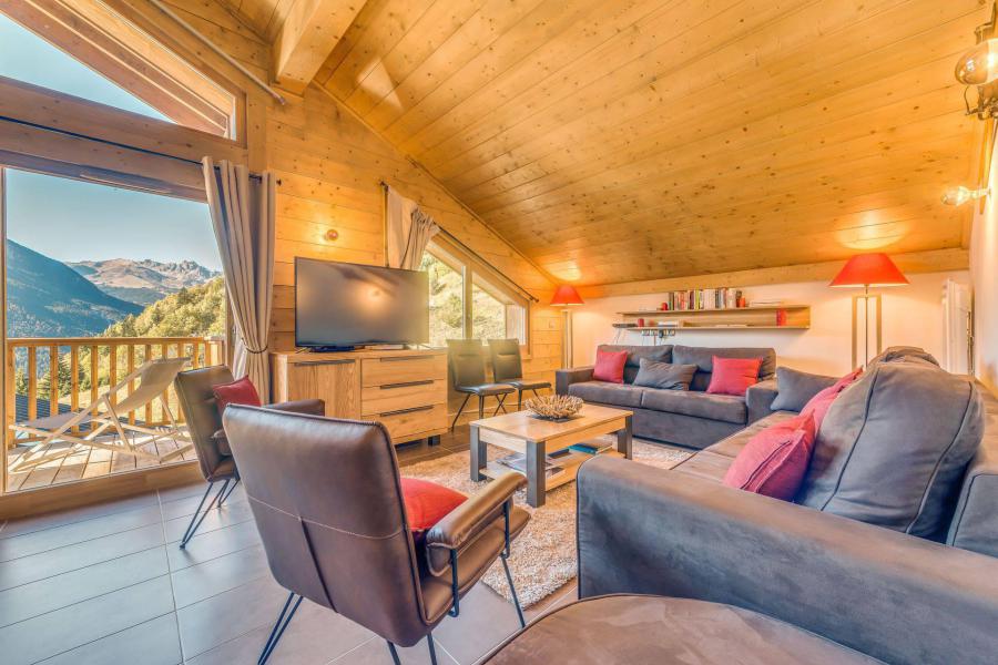 Vakantie in de bergen Appartement duplex 5 kamers 10 personen (B25P) - Résidence les Balcons Etoilés - Champagny-en-Vanoise