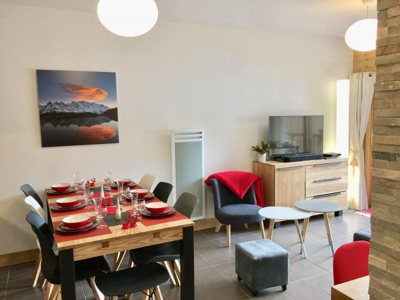 Vakantie in de bergen Appartement 3 kamers 6 personen (A19P) - Résidence les Balcons Etoilés - Champagny-en-Vanoise - Woonkamer