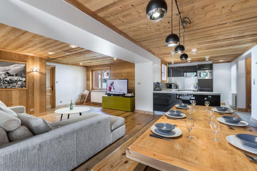 Urlaub in den Bergen 5-Zimmer-Appartment für 8 Personen - Résidence les Bartavelles - Val d'Isère - Wohnzimmer