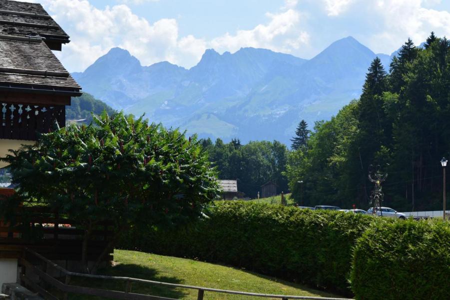 Vacaciones en montaña Apartamento cabina para 5 personas (04) - Résidence les Bergeronnettes - Le Grand Bornand - Balcón