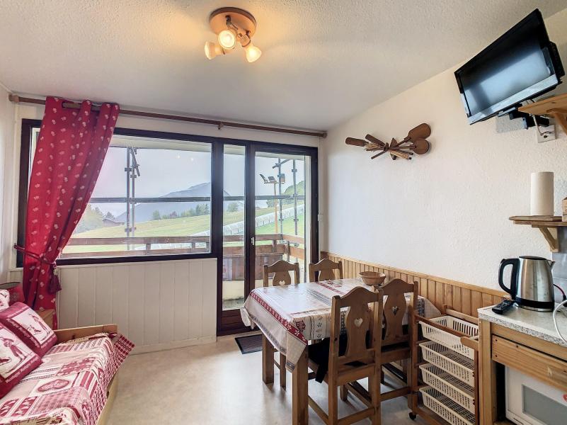 Urlaub in den Bergen 2-Zimmer-Appartment für 4 Personen - Résidence les Bergers - La Toussuire - Wohnzimmer