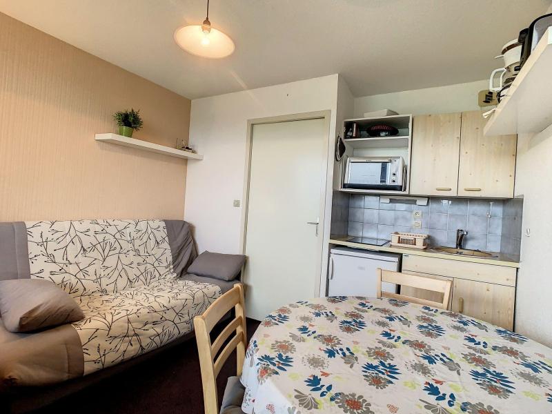 Vakantie in de bergen Appartement 2 kamers 4 personen (B23) - Résidence les Bergers - La Toussuire - Woonkamer