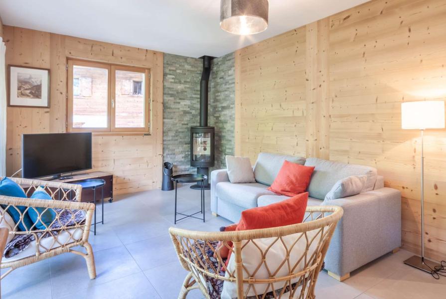 Vacances en montagne Appartement 3 pièces 6 personnes (1) - Résidence les Bergers - Morzine - Séjour