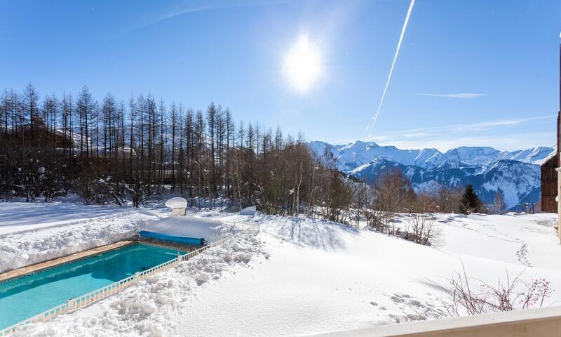 Ski verhuur Studio 6 personen (Sélection 35m²) - Résidence les Bergers - Maeva Home - Alpe d'Huez - Buiten zomer
