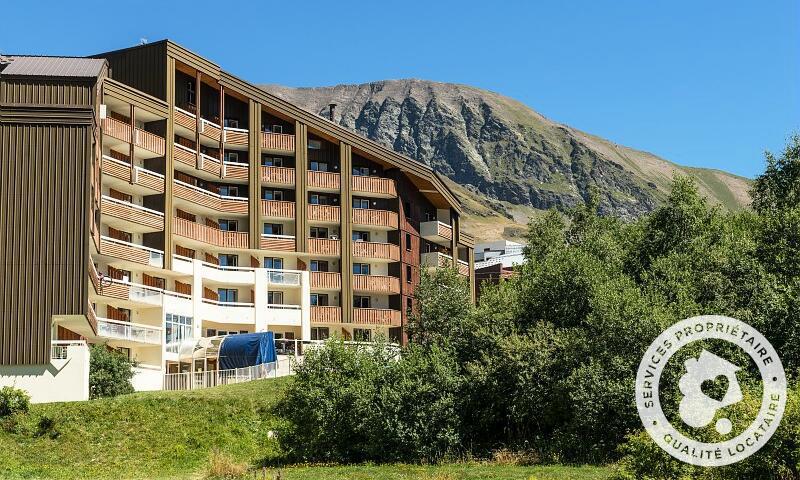 Аренда на лыжном курорте Résidence les Bergers - MH - Alpe d'Huez - летом под открытым небом