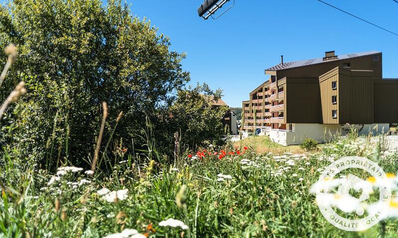 Skiverleih Résidence les Bergers - MH - Alpe d'Huez - Draußen im Sommer