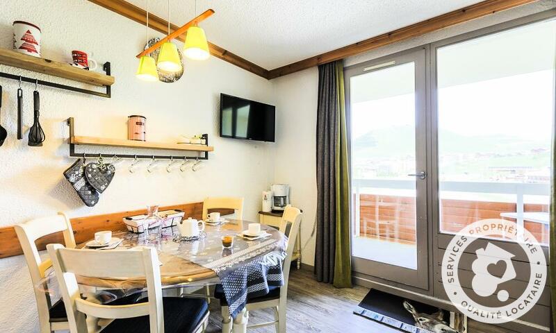 Wynajem na narty Studio 4 osoby (Sélection 32m²-5) - Résidence les Bergers - MH - Alpe d'Huez - Na zewnątrz latem