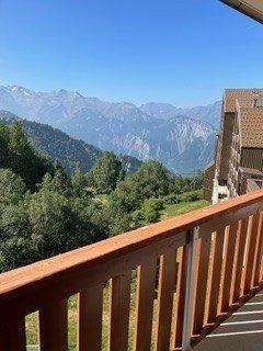 Vakantie in de bergen Studio bergnis 5 personen (607) - Résidence les Bergers - Alpe d'Huez - Balkon