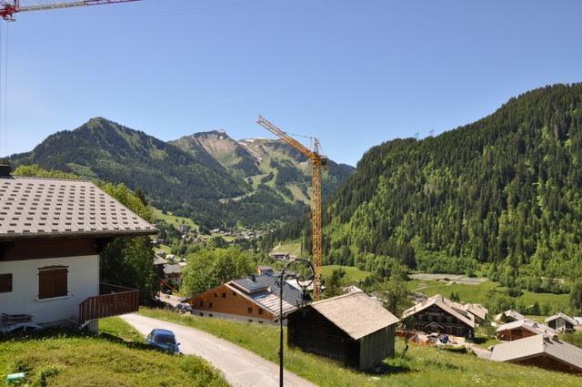 Rent in ski resort 2 room apartment sleeping corner 4 people (B27) - Résidence les Biches - Châtel - Summer outside