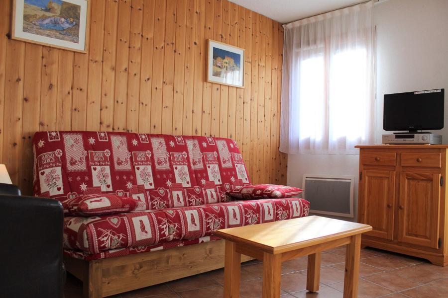 Vakantie in de bergen Appartement 2 kamers bergnis 6 personen (0004) - Résidence les Bouquetins 1 - Vars - Woonkamer