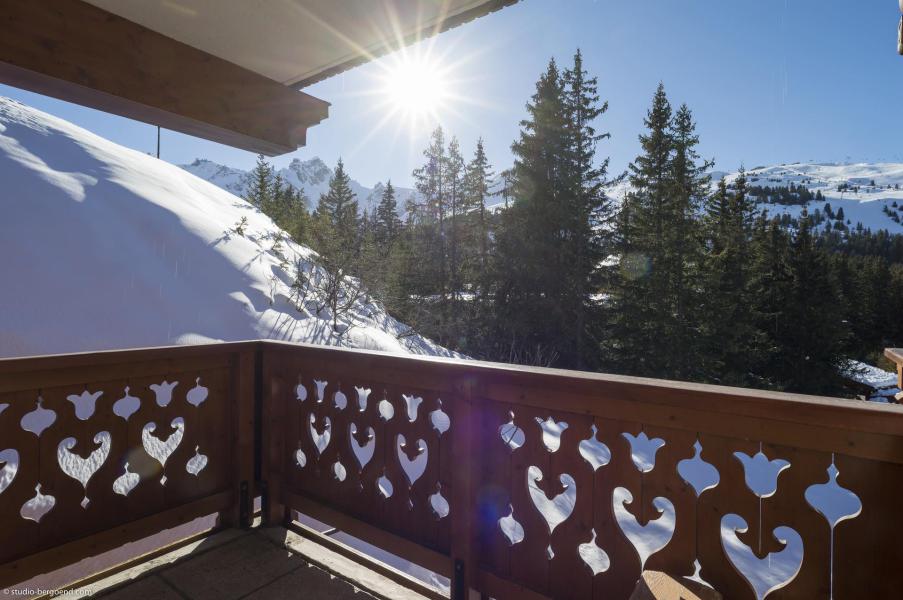 Vacaciones en montaña Apartamento 3 piezas para 4 personas (01) - Résidence les Bouquetins - Courchevel - Balcón