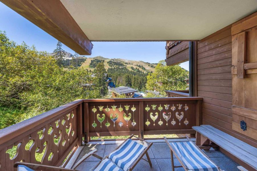 Vacaciones en montaña Apartamento 3 piezas para 4 personas (01) - Résidence les Bouquetins - Courchevel - Balcón