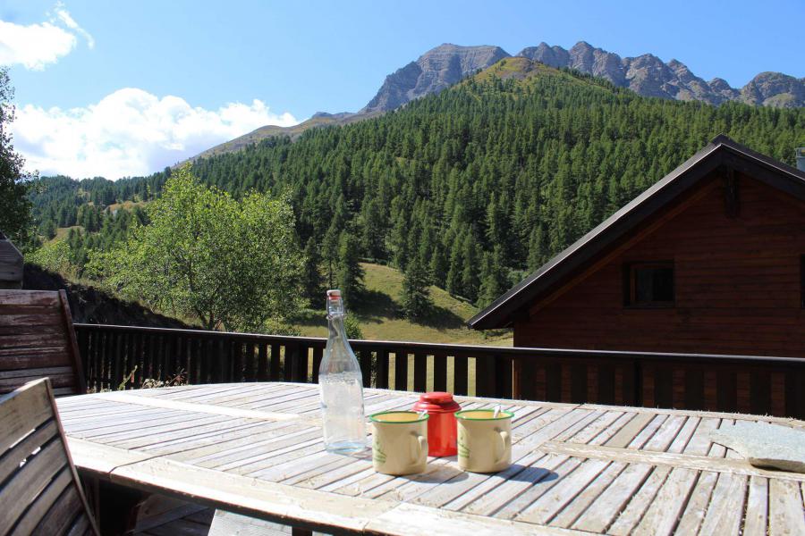 Urlaub in den Bergen Triplex Wohnung 5 Zimmer 10 Personen (009) - Résidence les Bouquetins - Vars - Terrasse