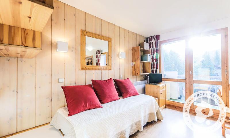 Аренда на лыжном курорте Апартаменты 2 комнат 6 чел. (Confort -4) - Résidence les Brigues - MH - Courchevel - летом под открытым небом