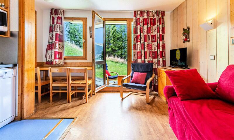 Аренда на лыжном курорте Апартаменты 2 комнат 6 чел. (Confort 30m²) - Résidence les Brigues - MH - Courchevel - летом под открытым небом