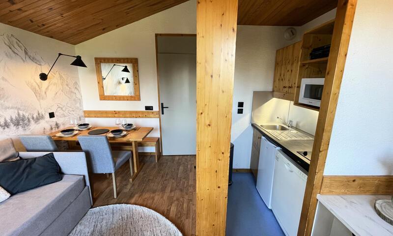 Wynajem na narty Apartament 2 pokojowy 6 osób (Confort 35m²-5) - Résidence les Brigues - MH - Courchevel - Na zewnątrz latem