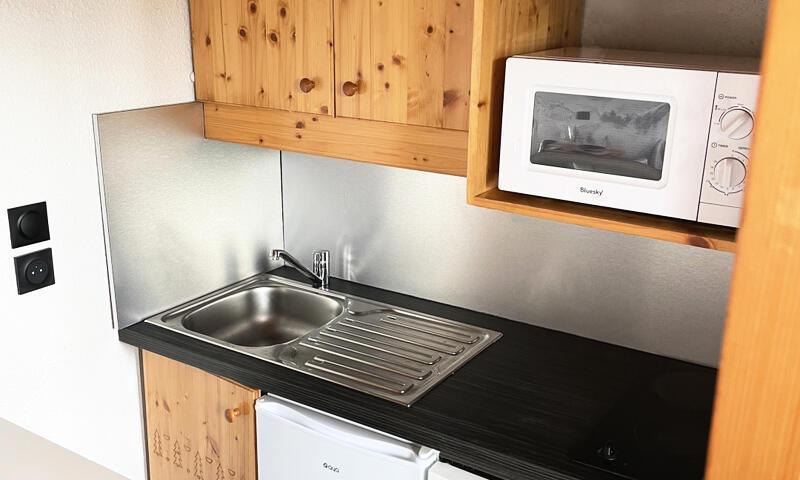 Vakantie in de bergen Appartement 2 kamers 6 personen (Confort 35m²-5) - Résidence les Brigues - MH - Courchevel - Buiten zomer