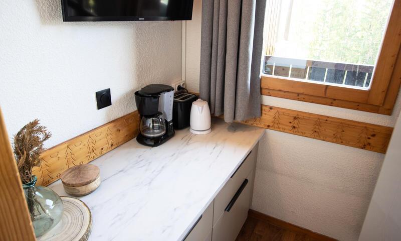 Vakantie in de bergen Appartement 2 kamers 6 personen (Confort 35m²-5) - Résidence les Brigues - MH - Courchevel - Buiten zomer