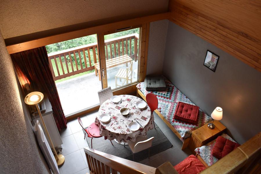 Holiday in mountain resort Studio mezzanine 5 people (32) - Résidence les Brimbelles - Méribel - Living room
