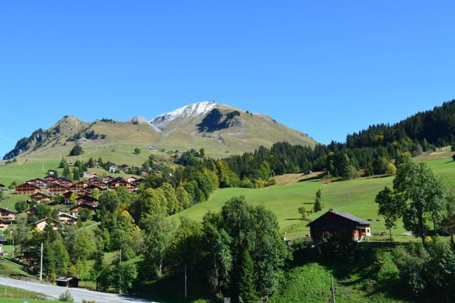 Vacaciones en montaña Apartamento cabina 2 piezas para 5 personas (540) - Résidence les Busserolles - Le Grand Bornand - Balcón