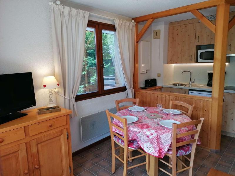 Vacaciones en montaña Apartamento cabina 2 piezas para 5 personas (540) - Résidence les Busserolles - Le Grand Bornand - Estancia