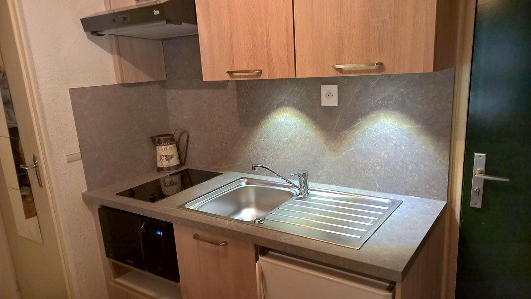 Holiday in mountain resort 2 room apartment 4 people (CA51FC) - Résidence les Campanules - La Norma - Kitchenette