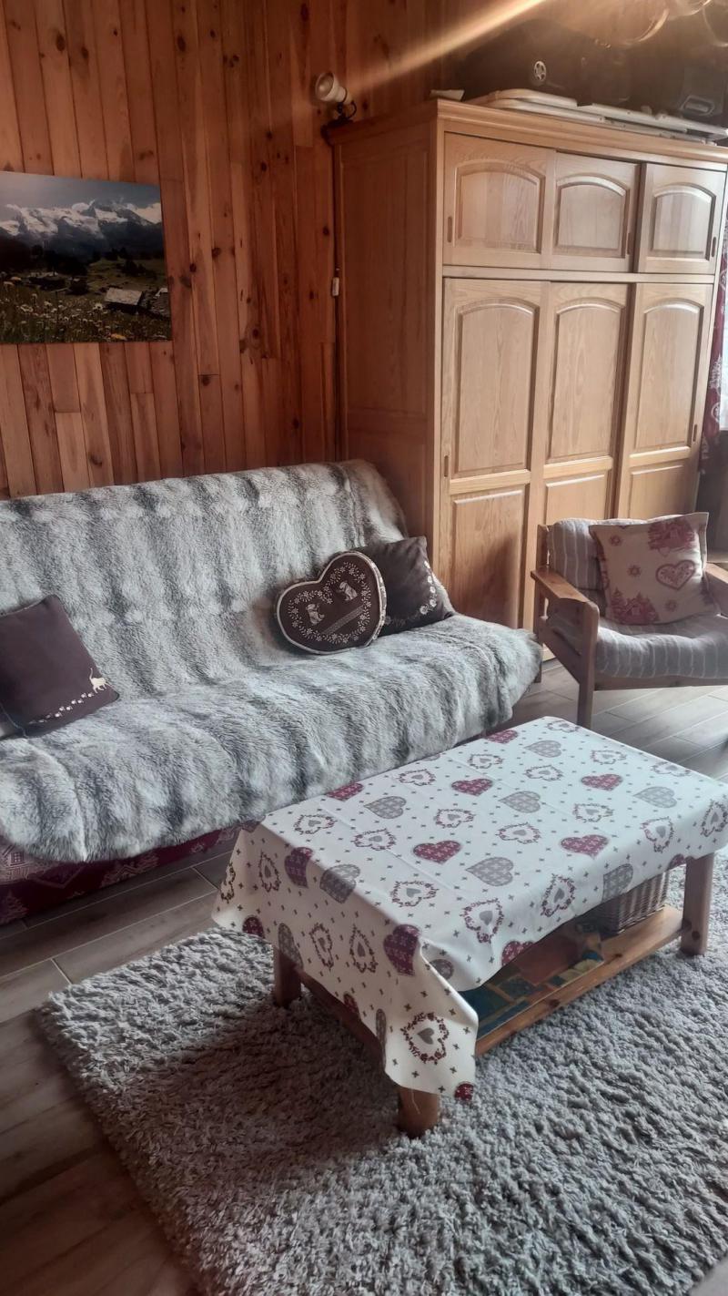 Vakantie in de bergen Appartement 2 kamers 4 personen - Résidence les Caquelons - Valloire - Woonkamer