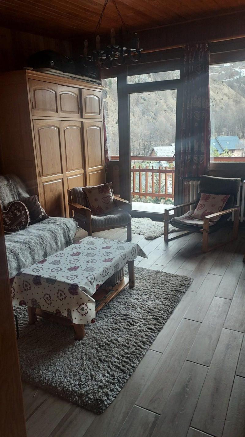 Vakantie in de bergen Appartement 2 kamers 4 personen - Résidence les Caquelons - Valloire - Woonkamer