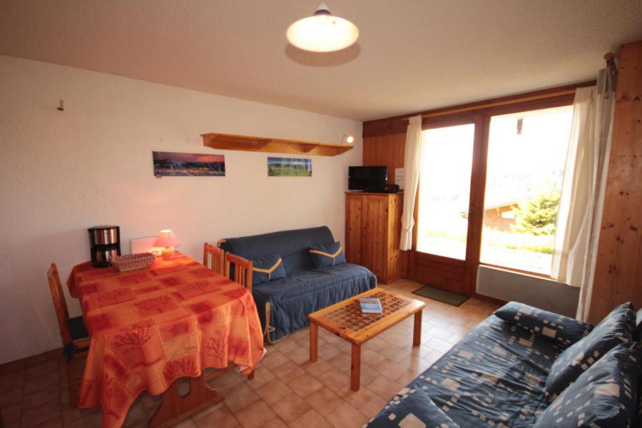 Urlaub in den Bergen 2-Zimmer-Appartment für 4 Personen (01) - Résidence les Carlines - Les Saisies - Wohnzimmer