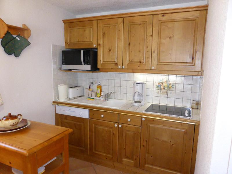 Vacaciones en montaña Apartamento 2 piezas cabina para 6 personas (824) - Résidence Les Carlines - Les Contamines-Montjoie - Kitchenette