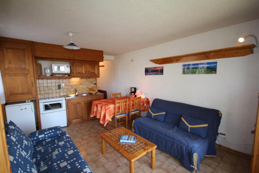 Vakantie in de bergen Appartement 2 kamers 4 personen (01) - Résidence les Carlines - Les Saisies - Uitschuif bank-bed