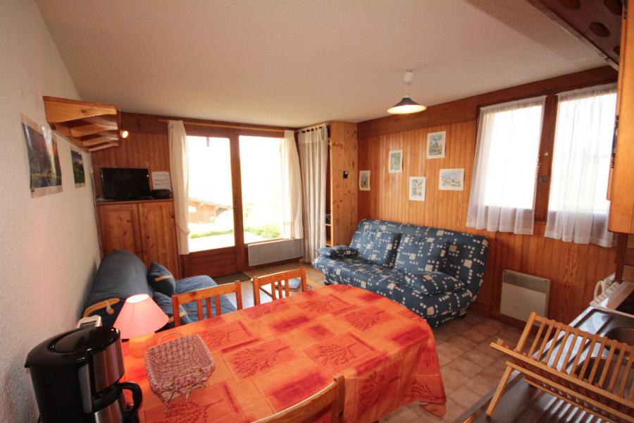 Vakantie in de bergen Appartement 2 kamers 4 personen (01) - Résidence les Carlines - Les Saisies - Woonkamer