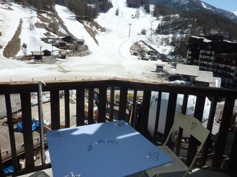 Urlaub in den Bergen Studio für 4 Personen (030) - Résidence les Carlines - Les Orres - Terrasse