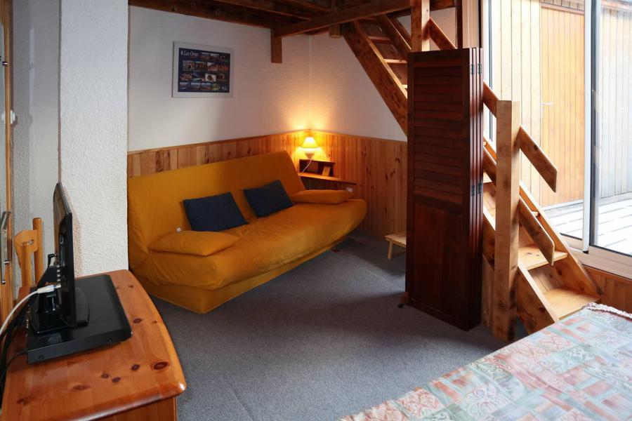 Vakantie in de bergen Appartement duplex 3 kamers 8 personen (040) - Résidence les Cembros - Les Orres - Woonkamer