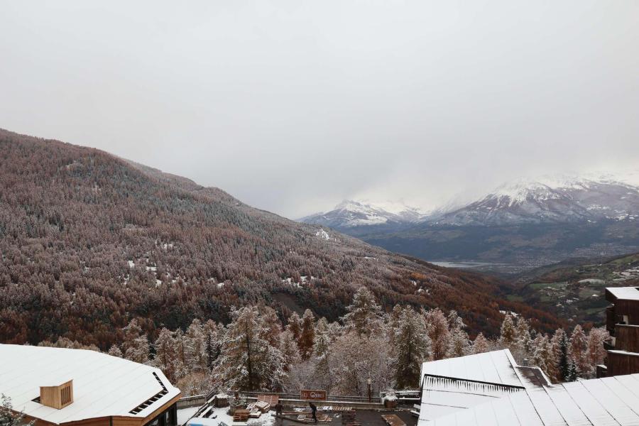 Vakantie in de bergen Studio bergnis 4 personen (044) - Résidence les Cembros - Les Orres - Balkon