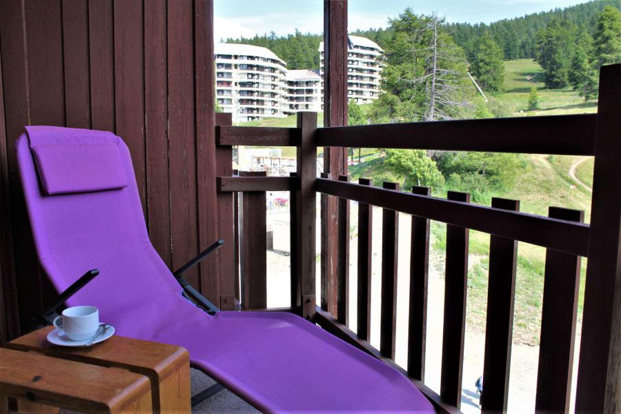 Holiday in mountain resort 2 room apartment 4 people (51II) - Résidence les Chabrières II - Risoul - Balcony